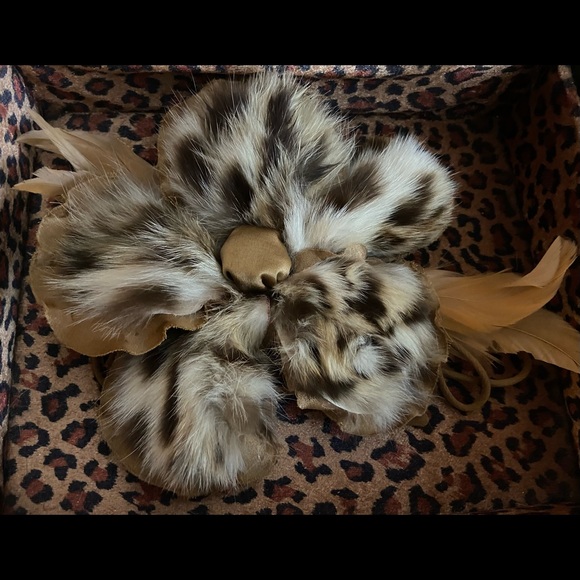 Accessories - Custom Fur Animal Print corsage 7” X 8”